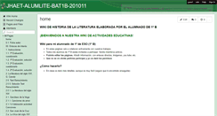 Desktop Screenshot of jhaet-alumlite-bat1b-201011.wikispaces.com