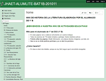 Tablet Screenshot of jhaet-alumlite-bat1b-201011.wikispaces.com