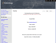 Tablet Screenshot of edunology.wikispaces.com