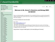 Tablet Screenshot of jhaverichembiowiki.wikispaces.com