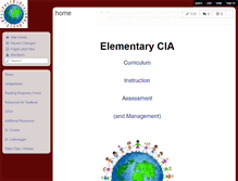 Tablet Screenshot of elementarycia.wikispaces.com