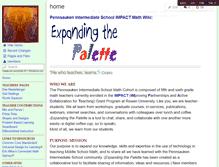 Tablet Screenshot of impactmath.wikispaces.com