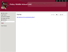 Tablet Screenshot of finleymslmc.wikispaces.com