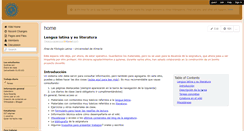 Desktop Screenshot of latintroncal.wikispaces.com