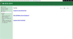 Desktop Screenshot of 3bscs2011.wikispaces.com