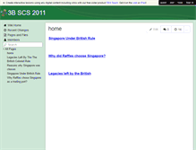 Tablet Screenshot of 3bscs2011.wikispaces.com