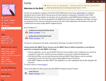 Tablet Screenshot of eastconnsmartusers.wikispaces.com