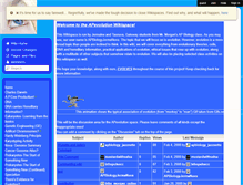 Tablet Screenshot of apevolution.wikispaces.com