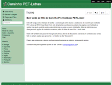 Tablet Screenshot of cursinhopetletras.wikispaces.com