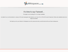 Tablet Screenshot of mscaputouhs.wikispaces.com