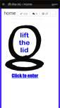 Mobile Screenshot of lift-the-lid.wikispaces.com