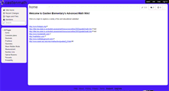 Desktop Screenshot of castlenmath.wikispaces.com