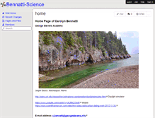 Tablet Screenshot of bennatti-science.wikispaces.com