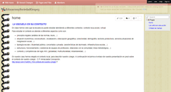 Desktop Screenshot of educacionysociedadgrupo3.wikispaces.com