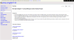 Desktop Screenshot of amsu-english11-8.wikispaces.com