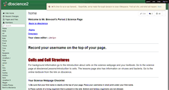Desktop Screenshot of dbscience2.wikispaces.com