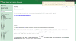 Desktop Screenshot of hormigonarmado-fiobera.wikispaces.com