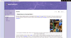 Desktop Screenshot of aaschallhorn.wikispaces.com