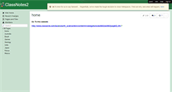Desktop Screenshot of classnotes2.wikispaces.com