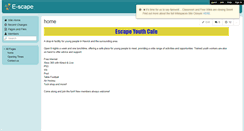 Desktop Screenshot of e-scape.wikispaces.com