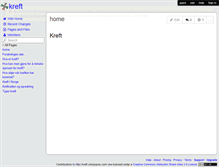 Tablet Screenshot of kreft.wikispaces.com