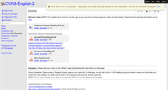 Desktop Screenshot of cvhs-english-2.wikispaces.com