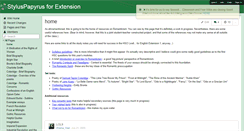 Desktop Screenshot of extensionstyluspapyrus.wikispaces.com
