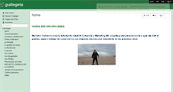 Desktop Screenshot of guillegeta.wikispaces.com
