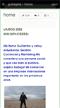 Mobile Screenshot of guillegeta.wikispaces.com