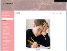 Tablet Screenshot of dislexiia.wikispaces.com
