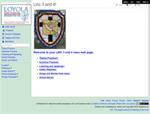 Tablet Screenshot of linc3and4.wikispaces.com