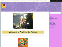 Tablet Screenshot of anatomybyadams.wikispaces.com