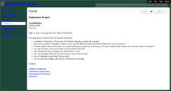 Desktop Screenshot of federalismproject.wikispaces.com