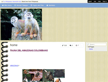 Tablet Screenshot of animales-del-amazonas.wikispaces.com