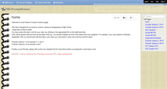Desktop Screenshot of ihs-forensicscience.wikispaces.com