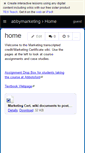 Mobile Screenshot of abbymarketing.wikispaces.com