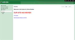 Desktop Screenshot of cols-lps.wikispaces.com