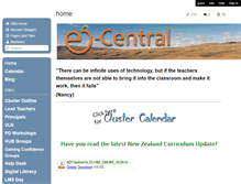 Tablet Screenshot of e-central.wikispaces.com