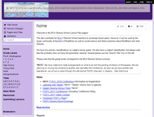 Tablet Screenshot of bcadharmaschool.wikispaces.com