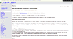 Desktop Screenshot of 2008toccaselist.wikispaces.com
