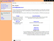 Tablet Screenshot of curran-wiki101.wikispaces.com