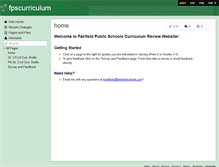 Tablet Screenshot of fpscurriculum.wikispaces.com