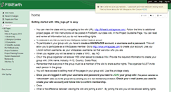 Desktop Screenshot of fit4earth.wikispaces.com