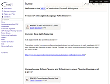 Tablet Screenshot of iu19curriculum.wikispaces.com