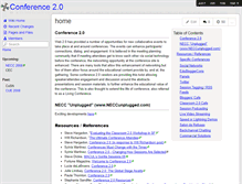 Tablet Screenshot of conference20.wikispaces.com