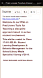 Mobile Screenshot of jonestoolsforteachers.wikispaces.com