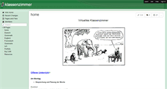Desktop Screenshot of klassenzimmer.wikispaces.com