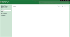 Desktop Screenshot of irenekurs.wikispaces.com