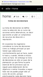Mobile Screenshot of adta.wikispaces.com