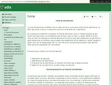 Tablet Screenshot of adta.wikispaces.com